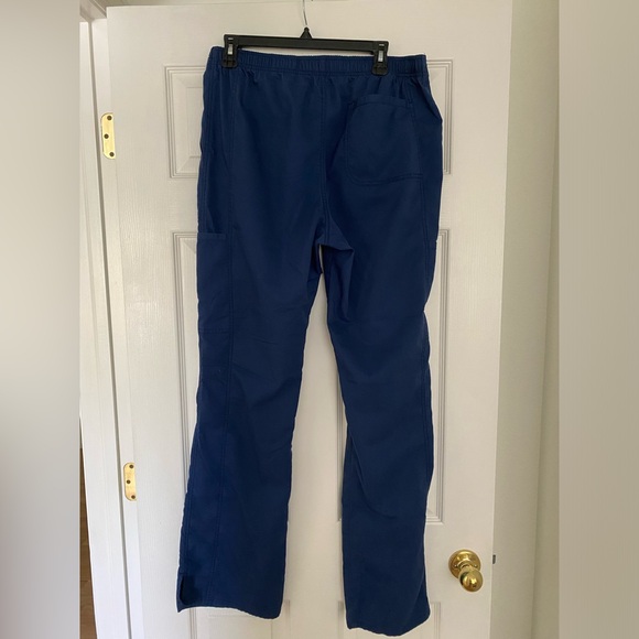 2 pairs Medium Tall Navy scrub pants - Picture 3 of 11